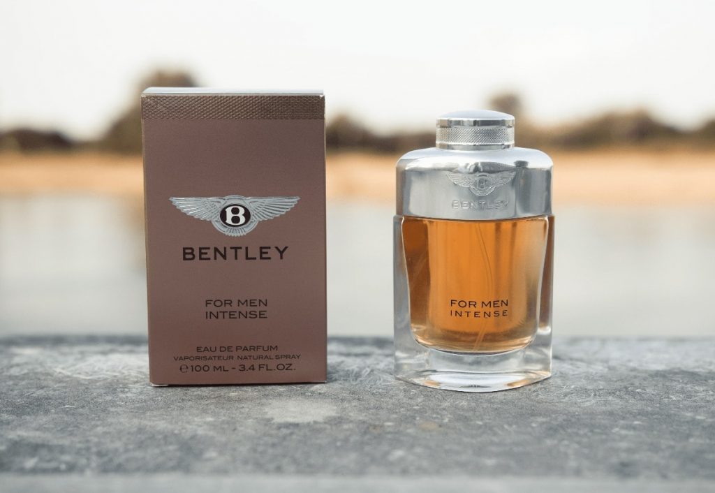 Bentley for Men Intense Bottle and Box