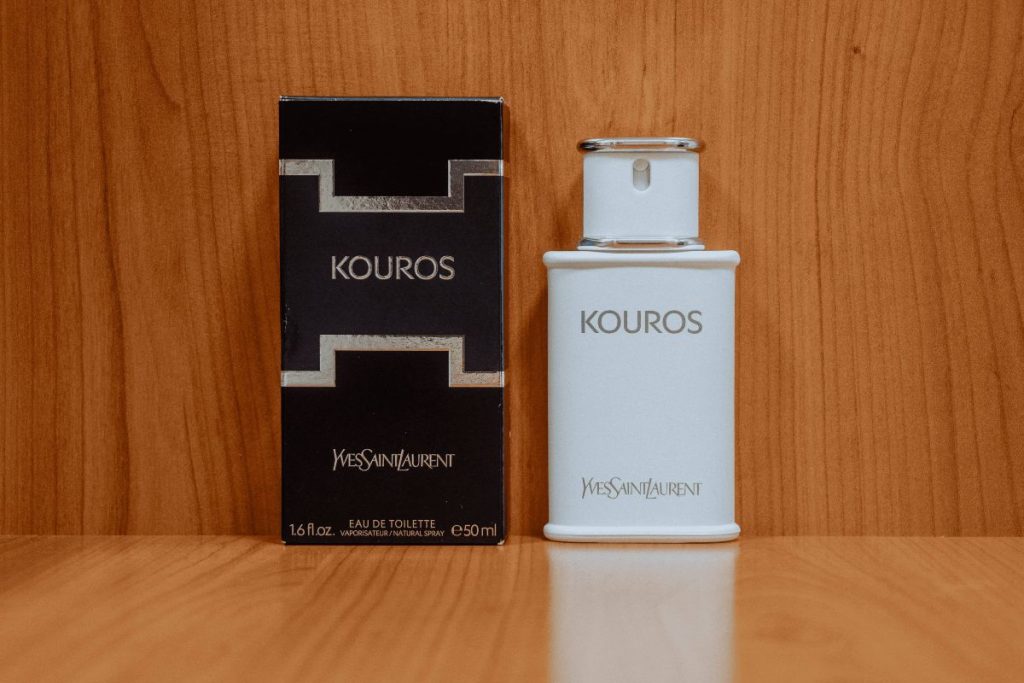 Yves Saint Laurent Kouros bottle and box