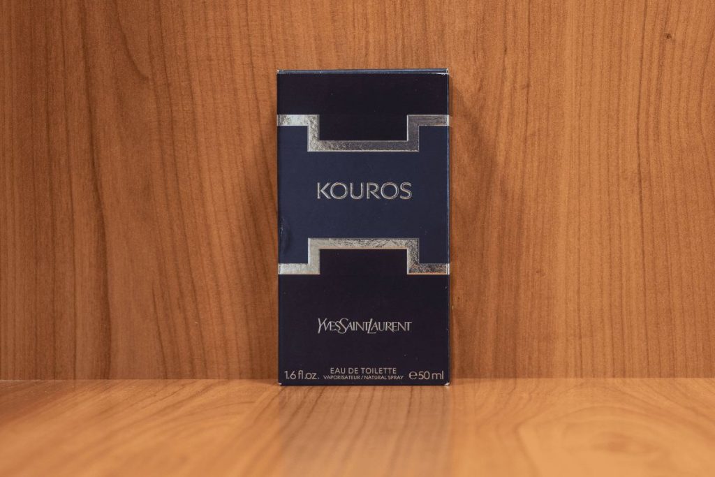Yves Saint Laurent Kouros box frontside
