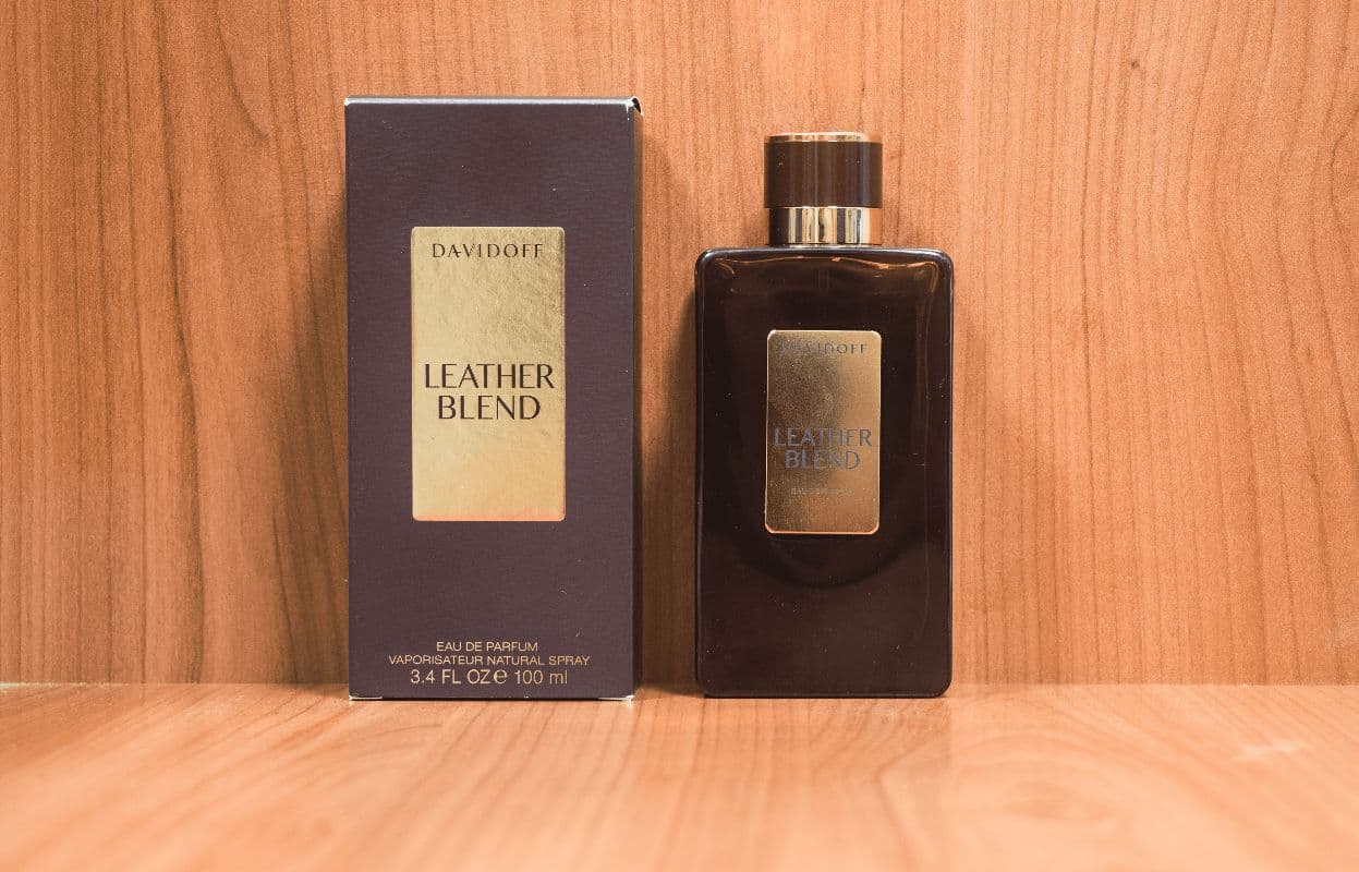 Davidoff Leather Blend Bottle And Box