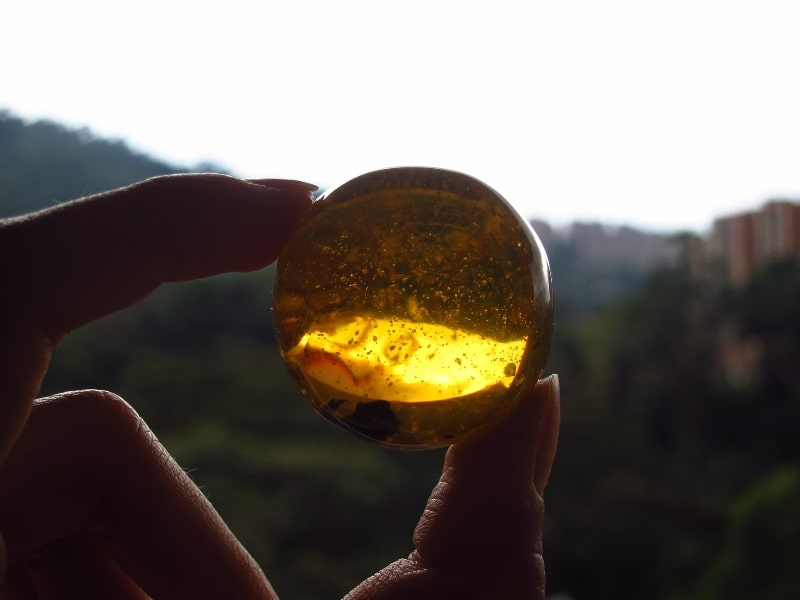 amber sphere