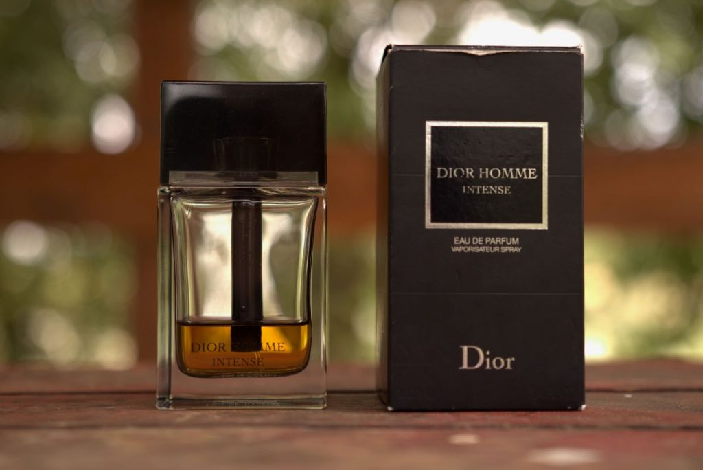 Dior Homme Intense Bottle and Box