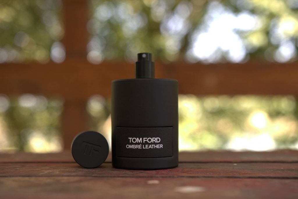 Tom Ford Ombre Leather bottle and cap