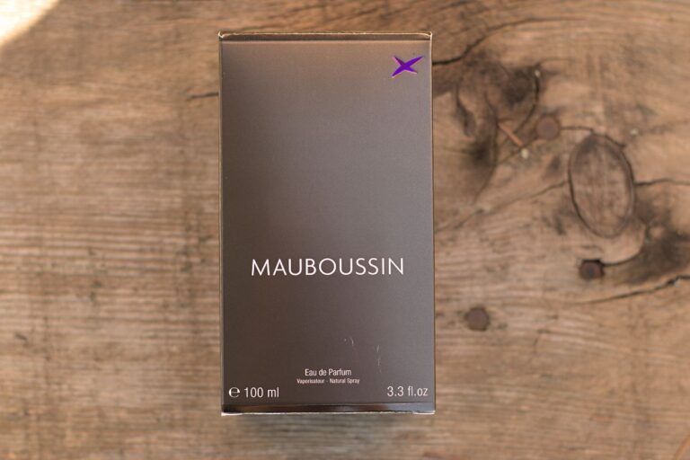 Mauboussin Homme box Mauboussin Homme Review (2025): Affordable Patchouli Done Right Mauboussin Homme - box