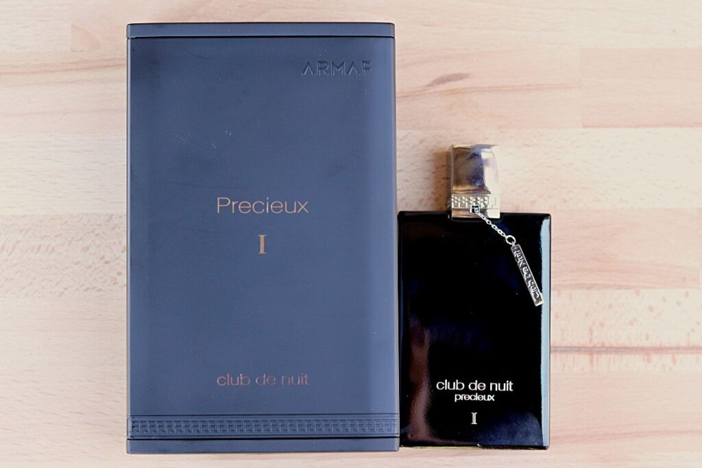 Armaf Club de Nuit Precieux 1 bottle and box Armaf Club De Nuit Precieux 1 Review (2025): The Ultimate Version Armaf Club de Nuit Precieux 1 - bottle and box